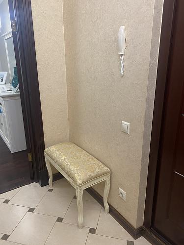 Банкетка  Валентино орех / шоколад фото покупателя 1