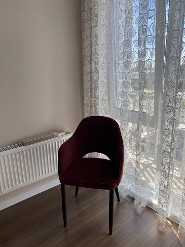 Стул на металлокаркасе Vener wine red фото покупателя 1