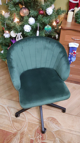 Компьютерное кресло Пард экокожа белый фото покупателя 243