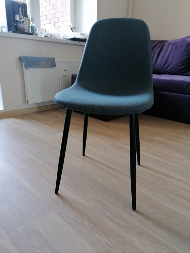 Стул на металлокаркасе Lilu 05 gray / white фото покупателя 90