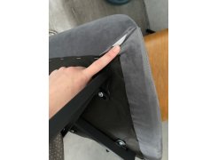 Стул на металлокаркасе Челси светло-серый / черный каркас фото покупателя 87