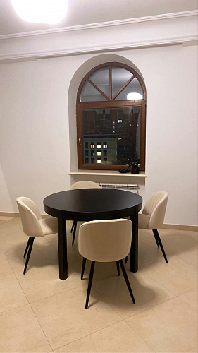 Стул на металлокаркасе Gabi dark beige / black / silver фото покупателя 951