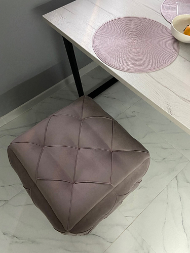 Стол Лота Лофт 140 25 мм черный матовый / бетон фото покупателя 483