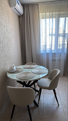 Стул на металлокаркасе Gabi 1 light purple / black фото покупателя 365