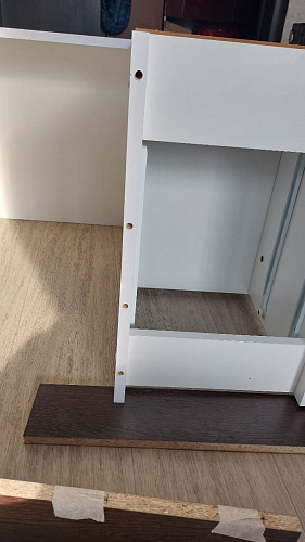 Компьютерный стол Джаз-24 левый дуб молочный фото покупателя 108