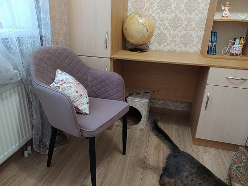 Стул на металлокаркасе Vener green фото покупателя 7