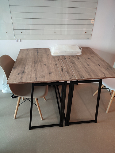 Компьютерный стол Бринг 90х55х74 дуб рошелье фото покупателя 4