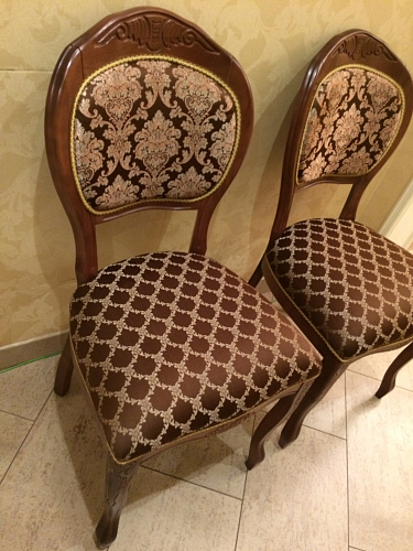 Деревянный стул Лауро орех / ромб фото покупателя 10