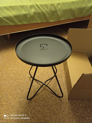 Журнальный столик SHT-CT3 черный муар фото покупателя 7