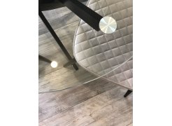 Стул на металлокаркасе Capri dark blue / black фото покупателя 117