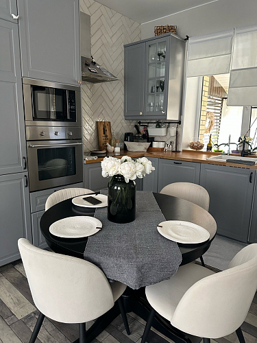 Стул на металлокаркасе Gabi 1 light purple / black фото покупателя 41