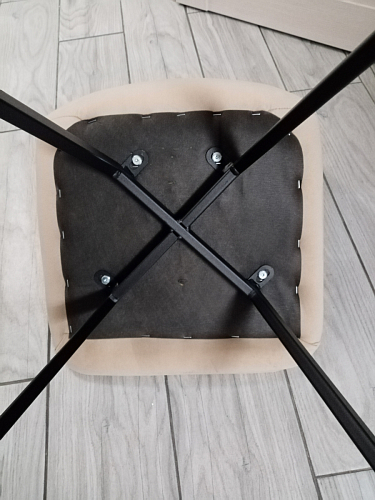 Комплект стульев Чилли 4 шт темно-серый / черный фото покупателя 280