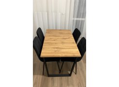 Стол Лота Лофт 120 25 мм сабия / черный матовый фото покупателя 594