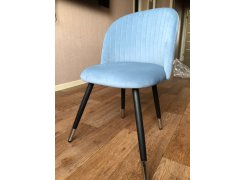 Стул на металлокаркасе Gabi blue / black фото покупателя 193