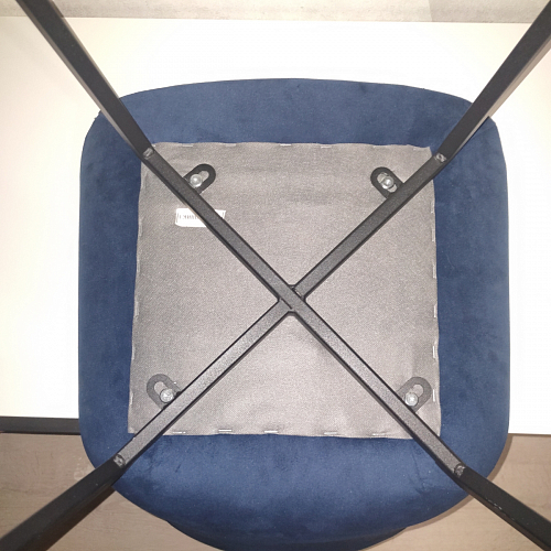 Стул на металлокаркасе Челси К бирюзовый / черный фото покупателя 128