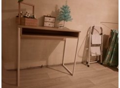 Письменный стол Лео Лофт бетон / черный матовый фото покупателя 19