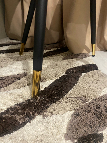 Стул на металлокаркасе Gabi latte / gold / black фото покупателя 327