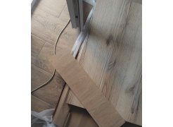 Деревянный стол Лота Лофт 120(160)х75 черный матовый / бетон светлый фото покупателя 622