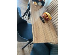 Стол Тринити Лофт 120 32 мм бетон / черный матовый фото покупателя 578