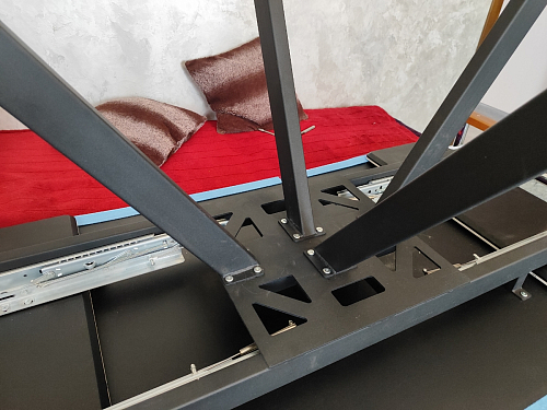 Керамический стол Вилли 140(200)х80 белый мрамор snow white / черный фото покупателя 28