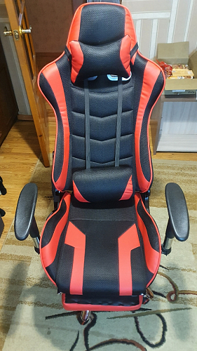 Компьютерное кресло Kano 1 red / black фото покупателя 176