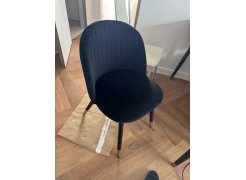 Стул на металлокаркасе Gabi blue / black фото покупателя 571