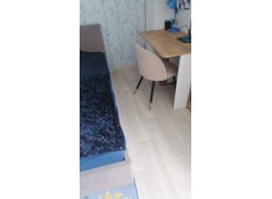 Стул на металлокаркасе Gabi 1 бежевый / черный с серебряными наконечниками фото покупателя 56