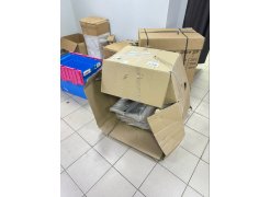 Стул на металлокаркасе Вейв светло-серый (hl 63) / 10К черный каркас фото покупателя 246