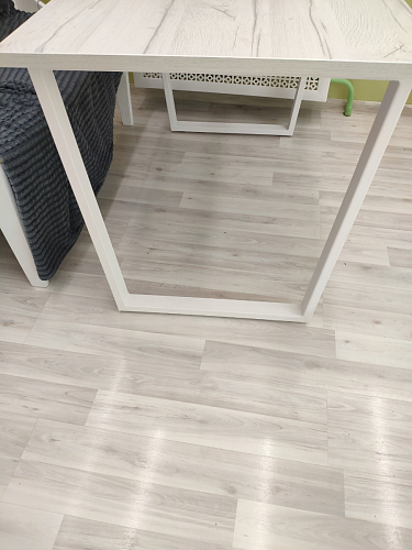 Стол раскладной Лота Лофт 120 25 мм юта / черный матовый фото покупателя 370