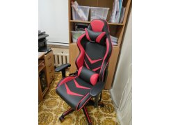 Компьютерное кресло Racer черное / оранжевое фото покупателя 40