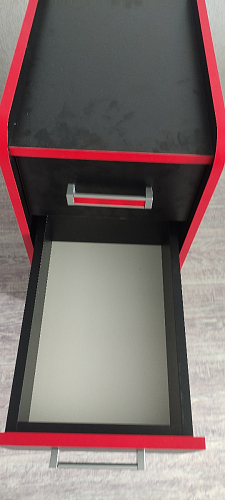 Тумба Ханна черная / красная - Уцененный экземпляр фото покупателя 51