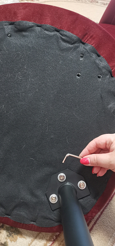 Стул на металлокаркасе Gabi latte / gold / black фото покупателя 48