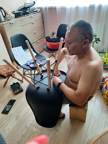 Стул Eames black фото покупателя 274