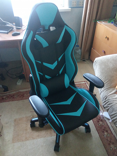 Компьютерное кресло Racer черное / красное фото покупателя 185