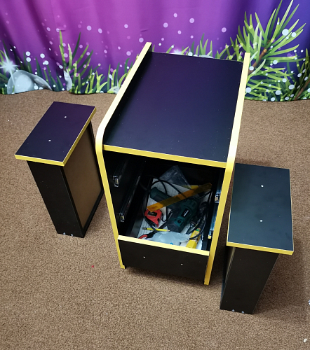 Тумба Ханна черная / красная  - Уцененный экземпляр фото покупателя 61