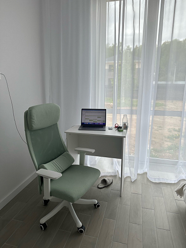 Компьютерное кресло Salta light green / white фото покупателя 8