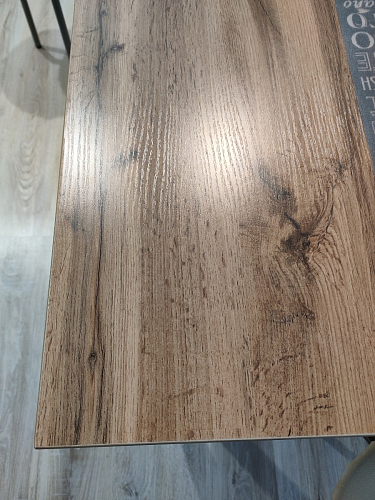 Деревянный стол Лота Лофт 120х75 белый матовый / дуб крафт золотой фото покупателя 651