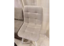 Стул на металлокаркасе Чилли горчичный / белый фото покупателя 293