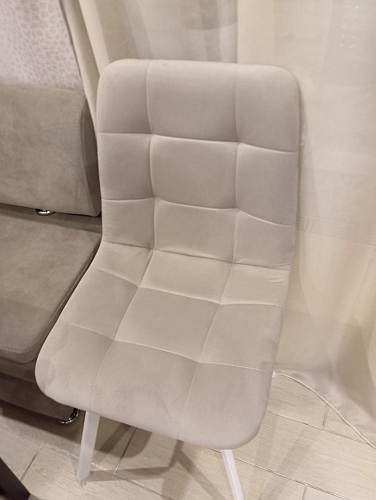 Комплект стульев Чилли 2 шт бежевый / черный фото покупателя 293