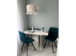 Стул на металлокаркасе Чилли светло-серый / черный фото покупателя 407