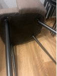Стул на металлокаркасе Konor champagne / black: отзыв о товаре