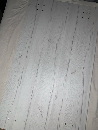 Стол Тринити Лофт 120 25 мм черный матовый / юта фото покупателя 98