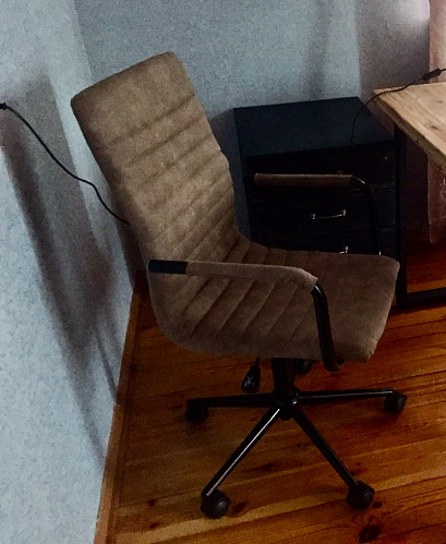 Компьютерное кресло Midl arm коричневое фото покупателя 3