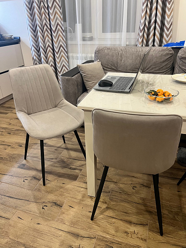 Комплект стульев Седа К 4 шт латте / черный фото покупателя 161