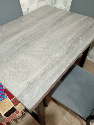 Стол Форли бетон / черный матовый фото покупателя 25