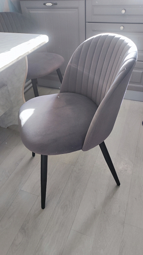 Стул на металлокаркасе Gabi-1 wine red / black фото покупателя 188