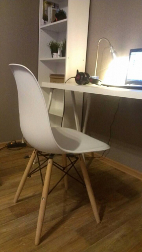 Стул Eames PC-015 белый фото покупателя 517