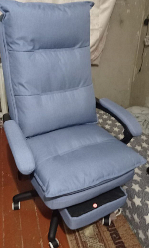 Компьютерное кресло Rapid голубое фото покупателя 10