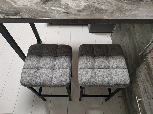 Барный стул Лофт катания минт / белый матовый фото покупателя 179