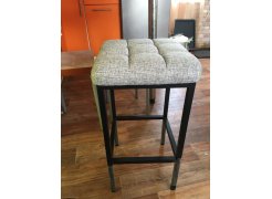 Барный стул Лофт кожзам d1 / черный матовый фото покупателя 269